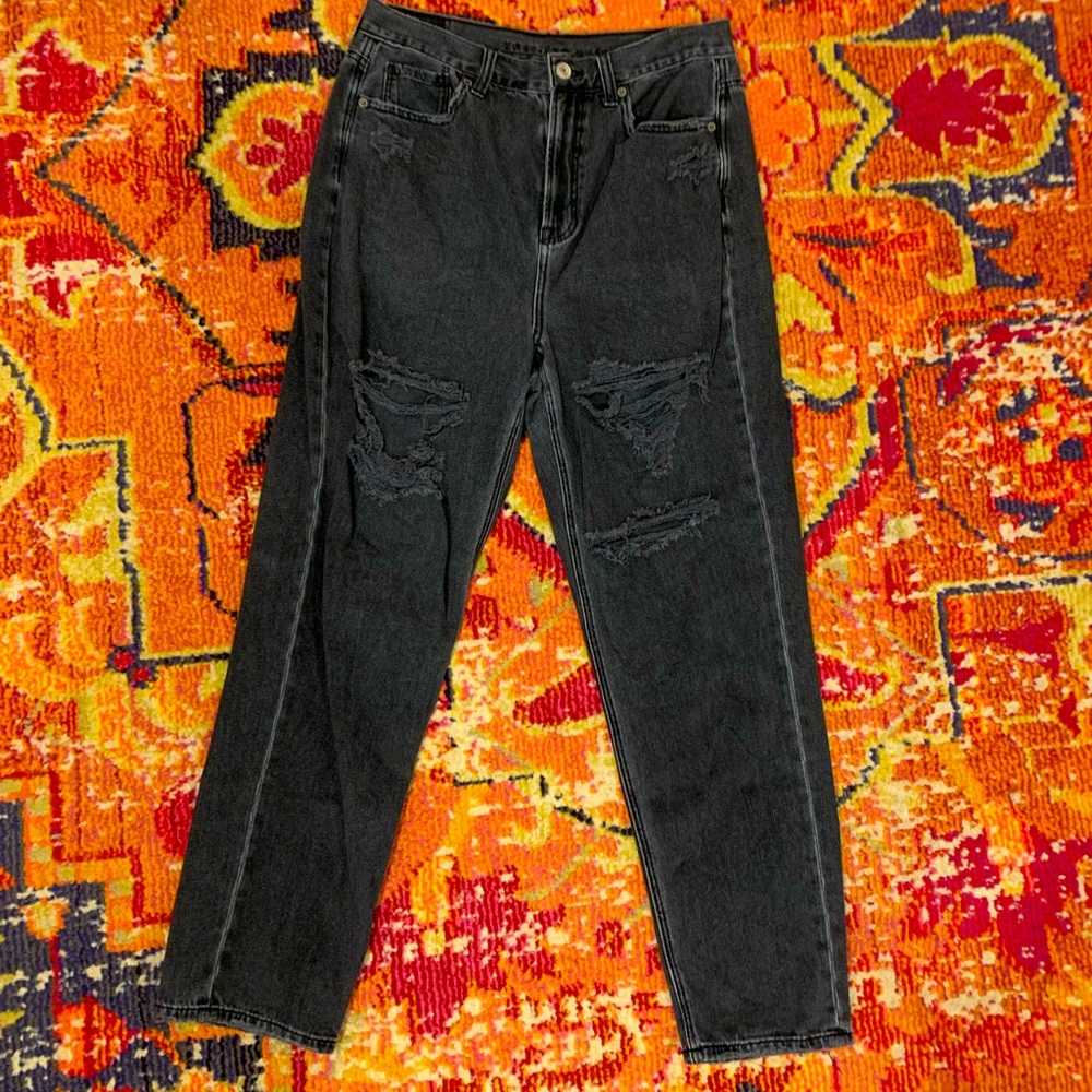 American Eagle Mom Ripped Jeans